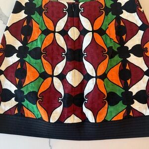 Alexis Vibrant Patterned Mini Skirt